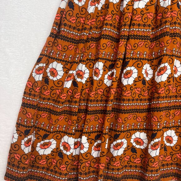 Matilda Jane Winsome Mixed Print Floral Striped Dress size S Whimsy Twee Boho - Picture 10 of 12